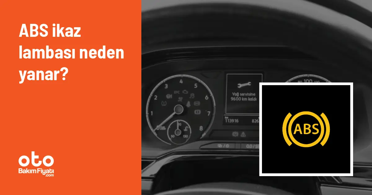 ABS ikaz lambası neden yanar?