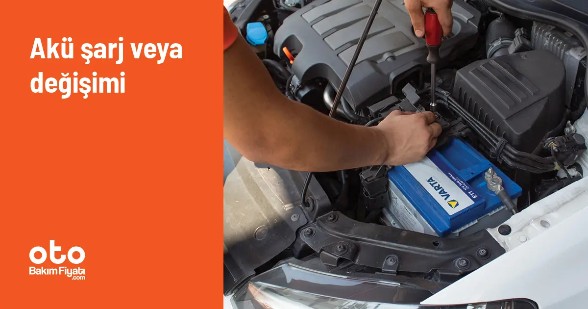 Akü şarj veya değişimi