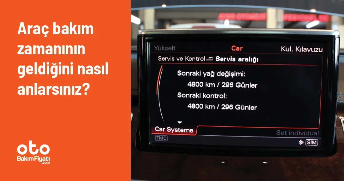 Araç Bakım Zamanının Geldiğini Nasıl Anlarsınız?