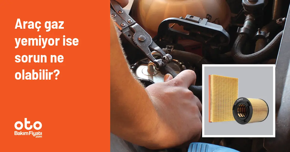 Araç gaz yemiyor ise sorun ne olabilir?