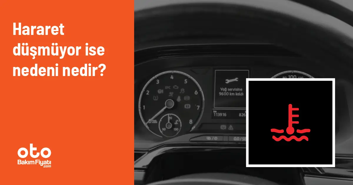 Hararet düşmüyor ise nedeni nedir?