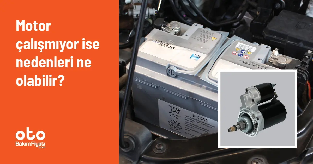 Motor çalışmıyor ise nedenleri ne olabilir?