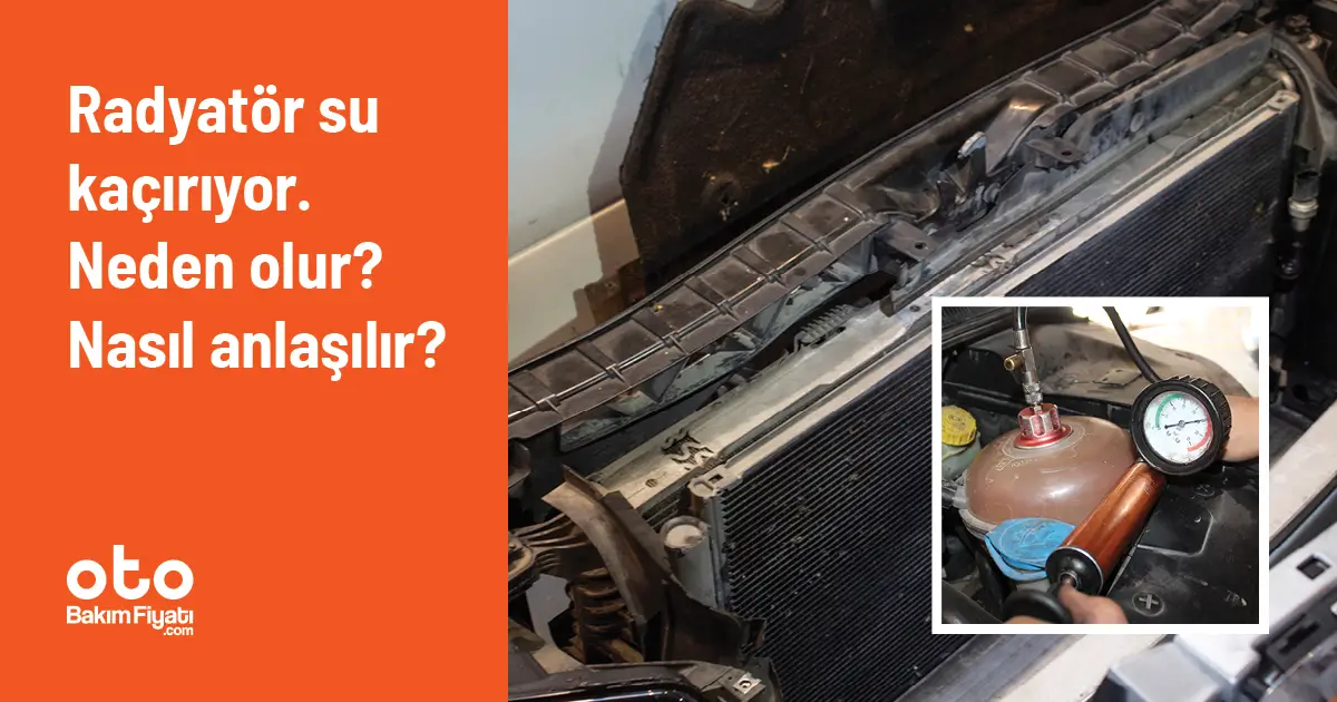 Radyatör su kaçırıyor. Neden olur? Nasıl anlaşılır?